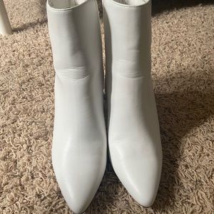 Steve Madden White Boots